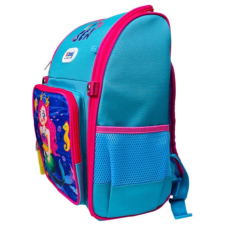 Balo B.bag Chống Gù Adventure Box-Under The Sea B-12-116 (Xanh nhạt) - Ảnh 3