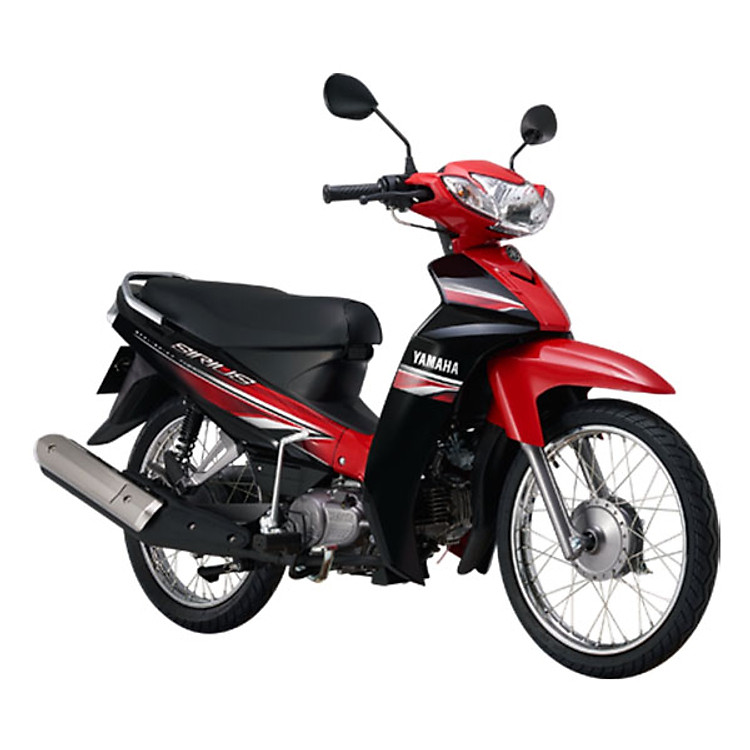 Xe Máy Yamaha Sirius Phanh Cơ - Đỏ + Tặng Combo 4 Quà Tặng