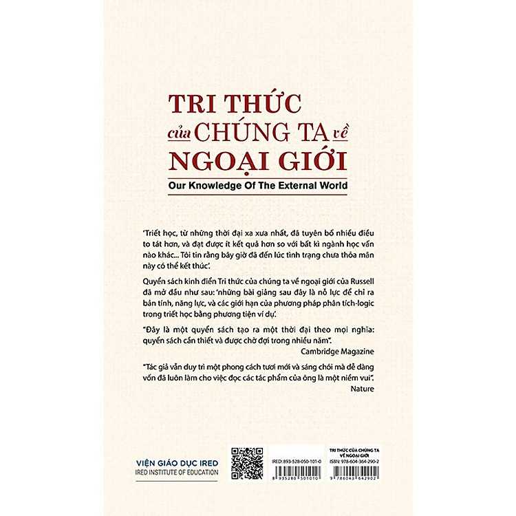 Tri Thức Của Chúng Ta Về Ngoại Giới - Ảnh 2