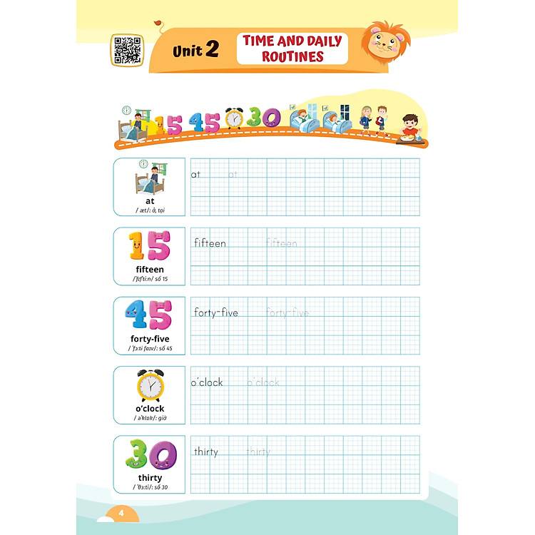 Luyện Viết Chữ Từ Vựng Tiếng Anh Theo Chương Trình Sách Giáo Khoa 4 - Ảnh 5