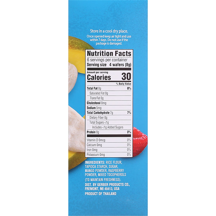 Nơi mua Bánh ăn dặm Gerber vị Xoài, Mâm Xôi Chất lượng Ưu đãi - Hình ảnh 4