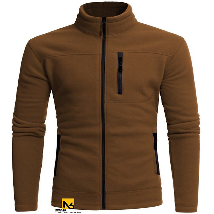 Áo Khoác Nam Áo Khoác Nỉ Dày Nam Chống Lạnh Chống Nắng Chống Gió Cổ Trụ Cao Cấp AN16 - ShopN6 (Nhiều Màu)
