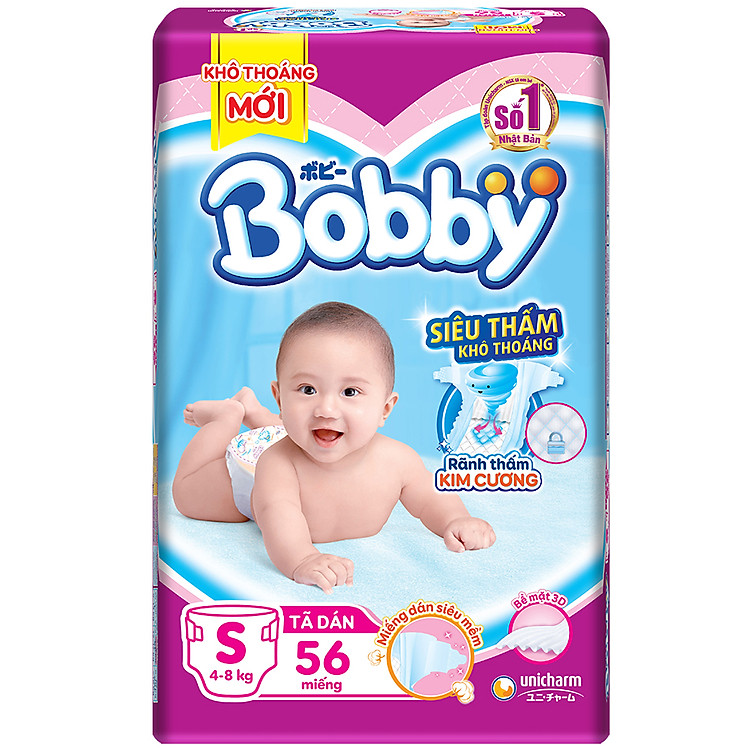 Tã dán Bobby Sơ Sinh Siêu Mỏng Chính hãng Giá rẻ