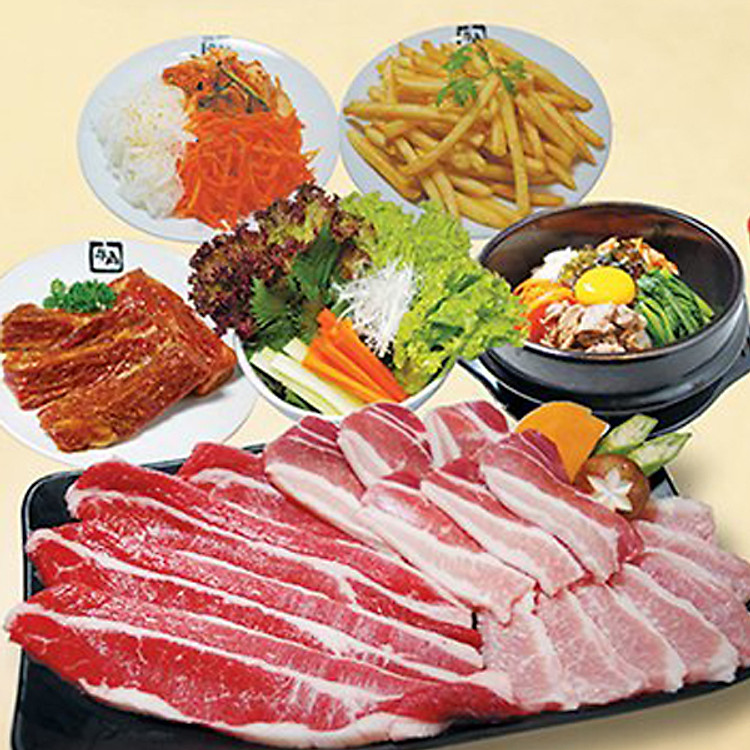 Set nướng BBQ siêu ngon kết hợp Cơm trộn Bibimbap nồi đá cho 02-03 người tại Nhà hàng Gyu Kaku Hồ Chí Minh