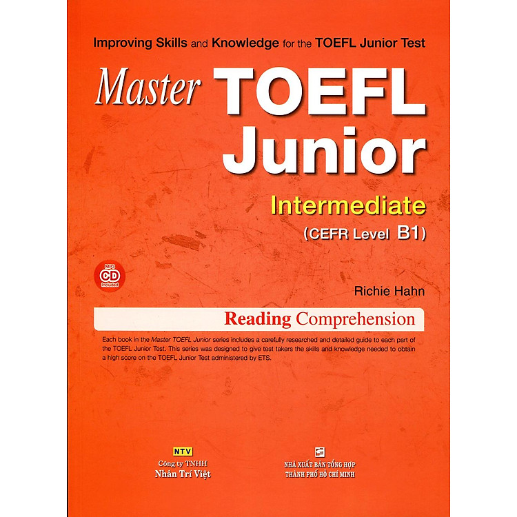 Master Toefl Junior Intermediate: Reading Comprehension (Kèm Cd) - Ảnh 4