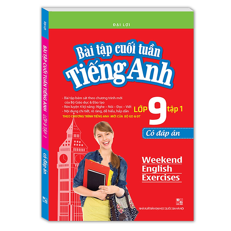Sách Bài Tập Cuối Tuần Tiếng Anh Lớp 9 Tập 1 - Có Đáp Án