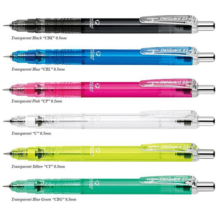Viết Chì Bấm Không Gãy Zebra Delguard Light 0.5mm - Ảnh 5