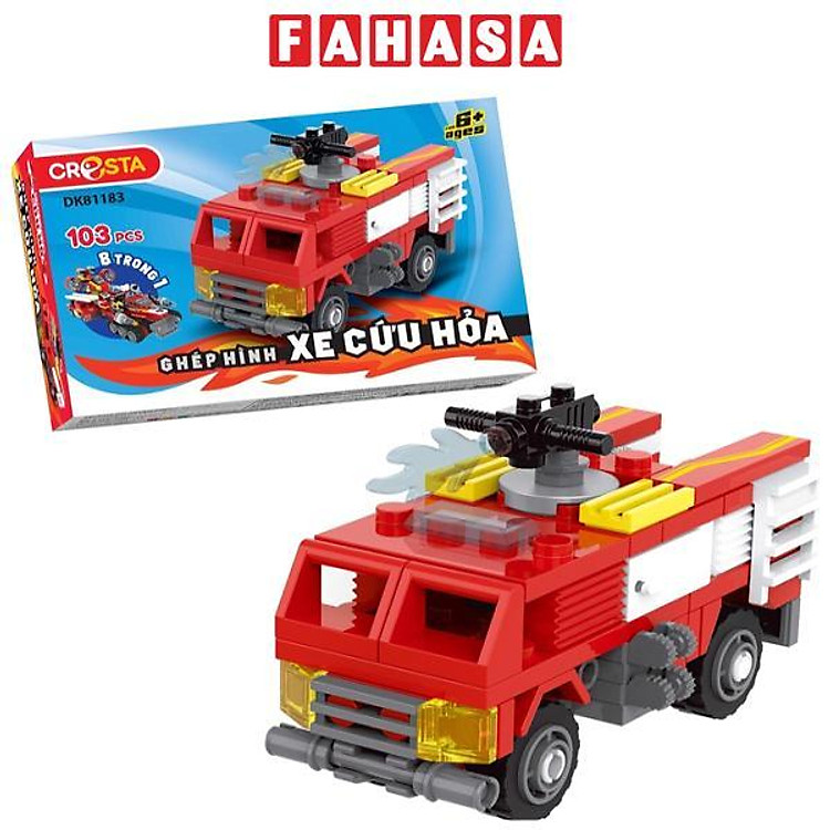 Mua Đồ Chơi Lắp Ráp Xe Cứu Hỏa Cresta Chính hãng Giá rẻ