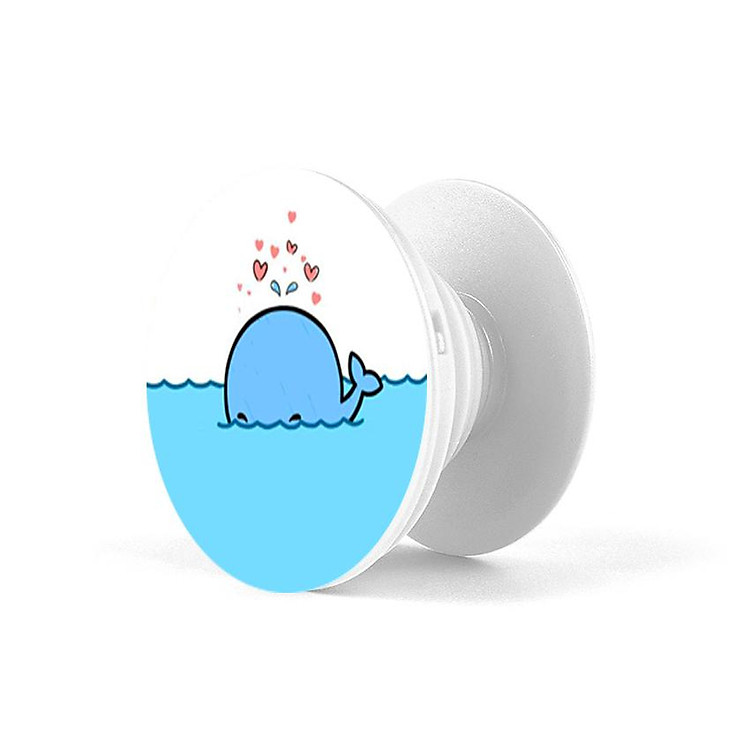 Gía đỡ điện thoại đa năng, tiện lợi - Popsocket - In hình DOLPHIN02 - Hàng Chính Hãng