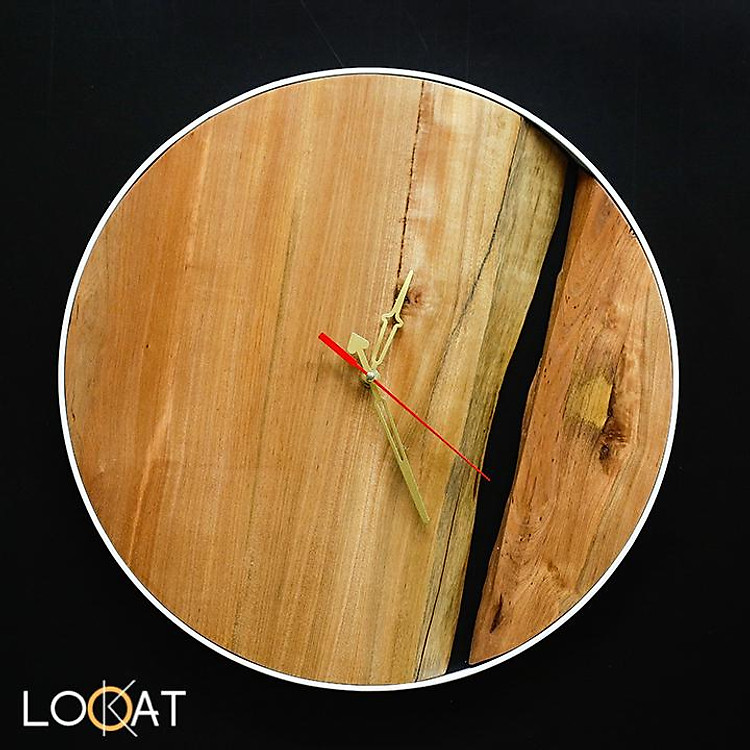 Quà Tặng Tân Gia Đồng Hồ Treo Tường Chế Tác Ý nghĩa Phát Tài DH12050086