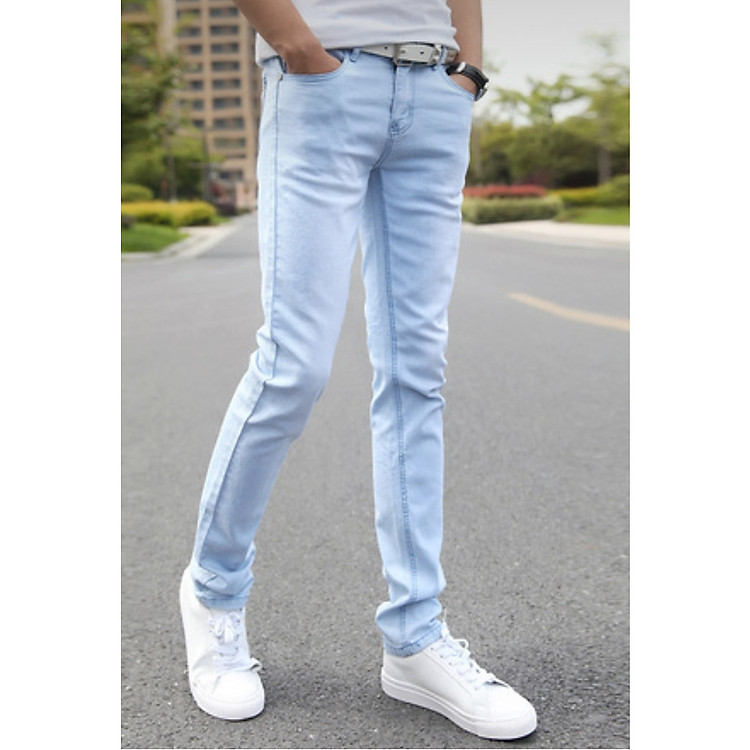 Quần Jean Nam- co giãn-CAO CẤP-thời tran Phong Cách Hàn Quốc -00-J4B