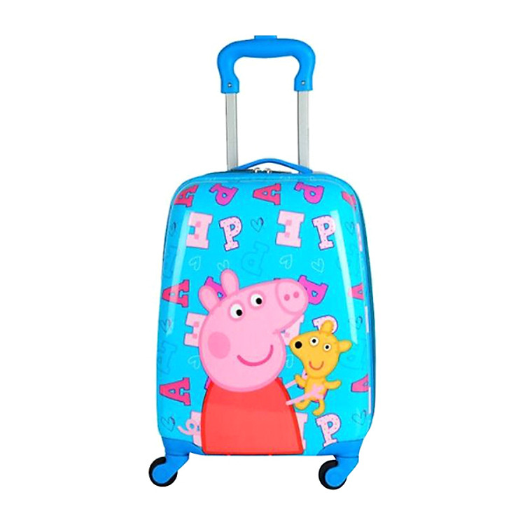 Vali Kéo Trẻ Em Sesame VLKPEPPA2 Size 18 Inch - Peppa Pig Chữ