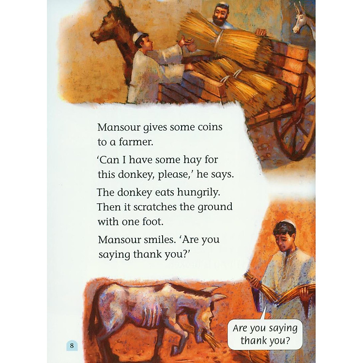 Classic Tales: Level 1: Mansour and the Donkey - Ảnh 4