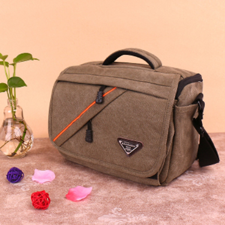 Túi máy ảnh vải gai Daishu - hàng nhập khẩu