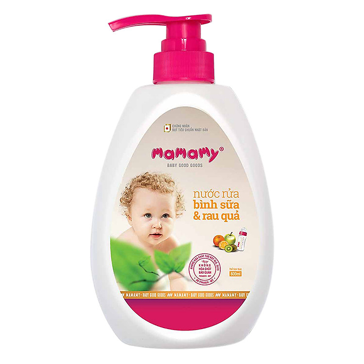 Chọn mua tại Shopee: Nước Rửa Bình Sữa Mamamy 600ml mua giá tốt nhất tại Shop Mall