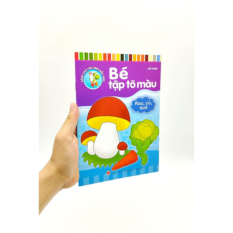 Bé Tập Tô Màu - Rau, Củ, Quả (Tái Bản 2023) - Ảnh 3