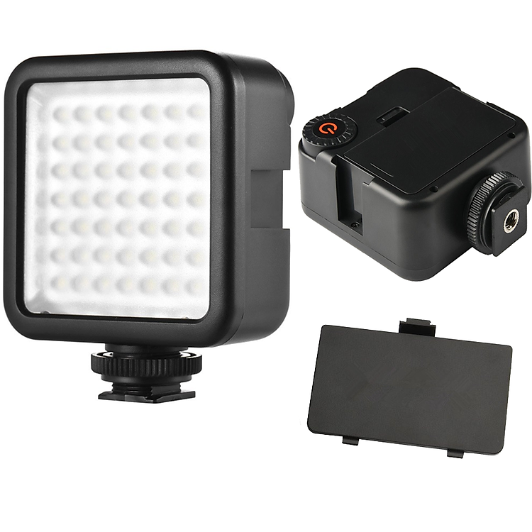 Đèn 49 LED Trợ Sáng Chụp Ảnh, Quay Phim Cho Máy Ảnh, Điện Thoại - Hàng Nhập Khẩu