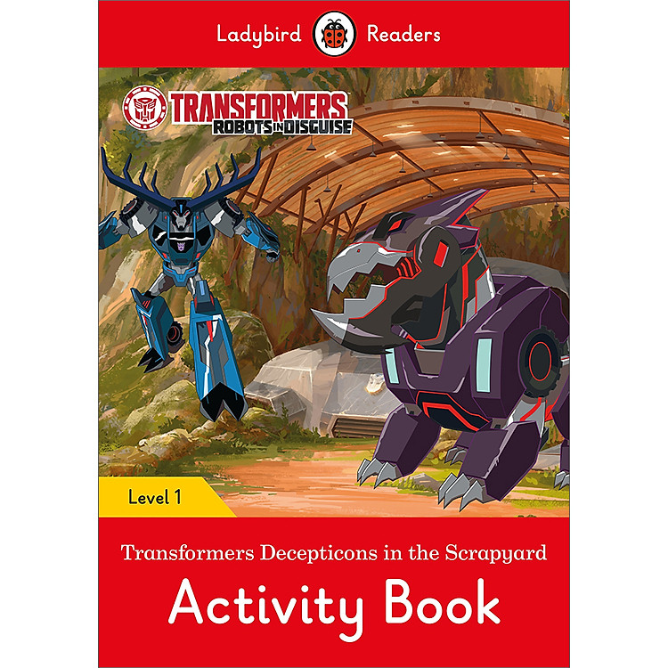 Sách Transformers: Decepticons In The Scrapyard Activity Book