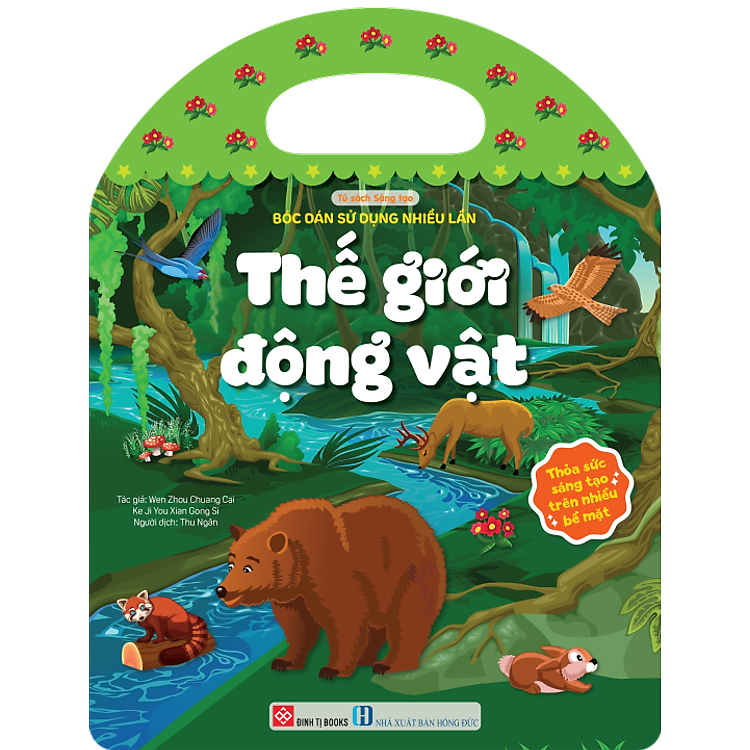 Sách Tủ Sách Sáng Tạo - Bóc Dán Sử Dụng Nhiều Lần
