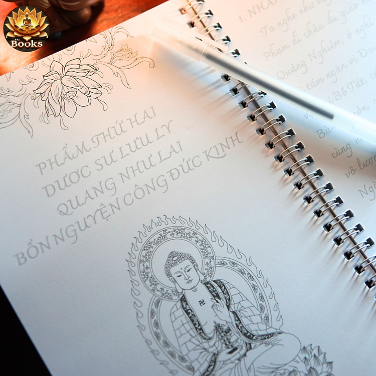 Chép Kinh - Dược Sư Lưu Ly Quang Vương Phật - Ảnh 3
