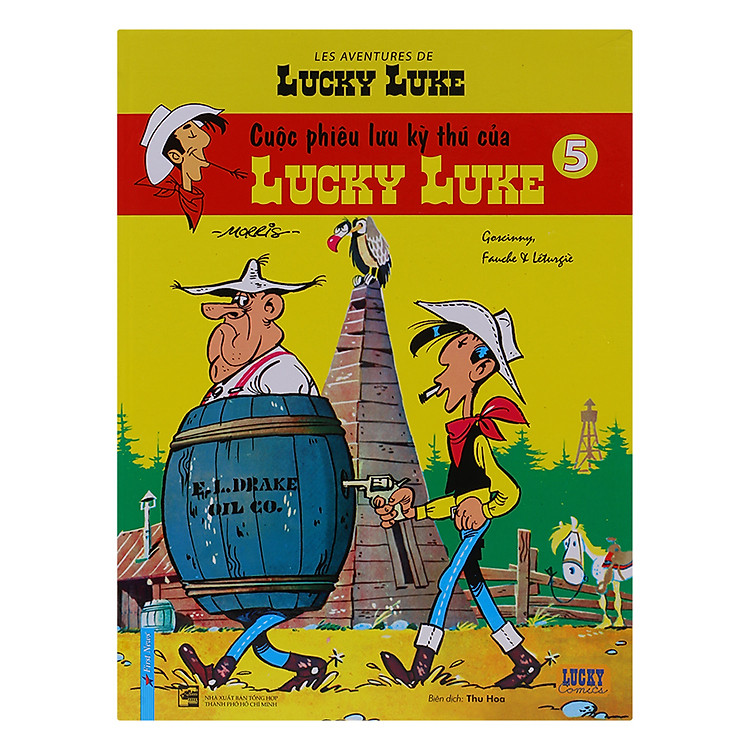 Sách Cuộc Phiêu Lưu Kỳ Thú Của Lucky Luke (Tập 5)