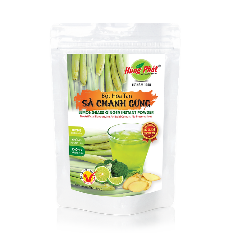 Bột Hòa Tan Sả Chanh Gừng