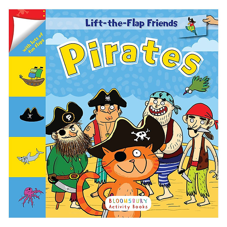 Sách Lift-The-Flap Friends Pirates