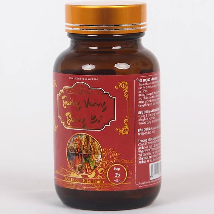 Thực phẩm chức năng - Trường Vương Thượng Bổ - STS Việt Nam - Hỗ Trợ Chữa Trị Dứt Điểm Yếu Sinh Lý, Xuất Tinh Sớm (Hộp 35 viên - Tuần uống 2 hộp)