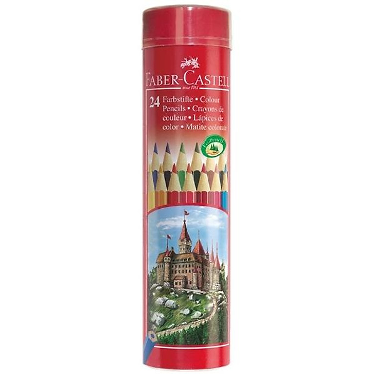 Faber-Chì Màu Lục Giác Castle (24 màu)