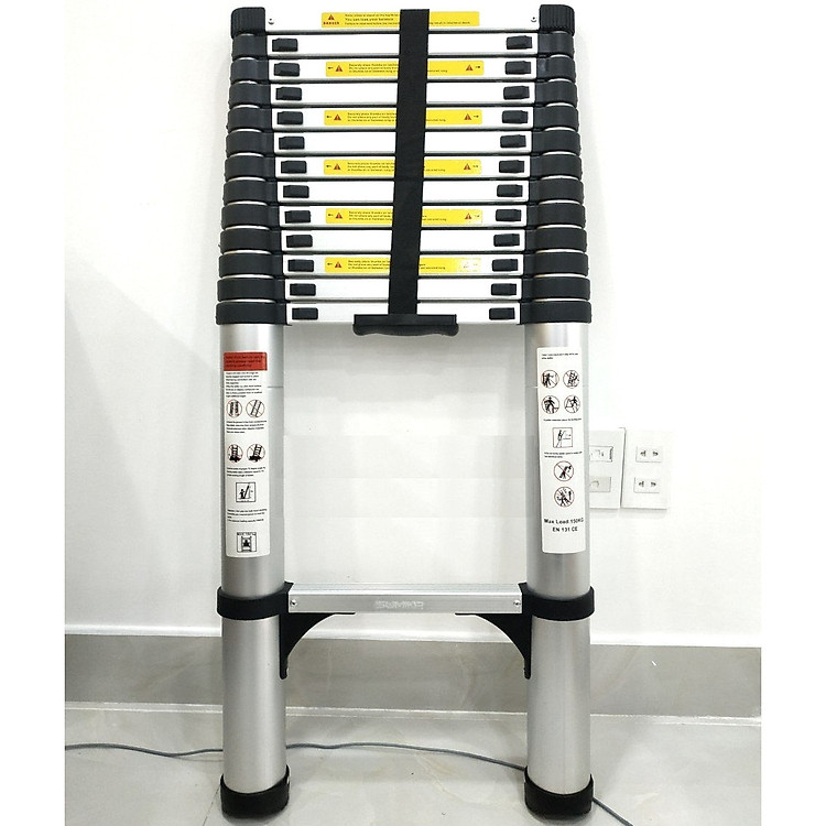 Thang Nhôm Rút Gọn, Thang Xếp Đơn Hợp Kim Nhôm miDoctor (3.2m – 4.4m)