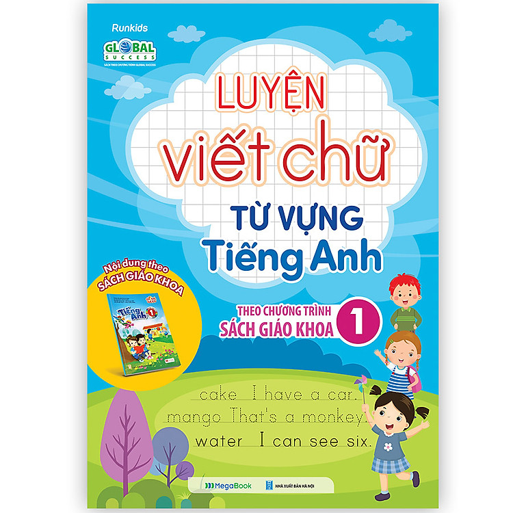 Luyện viết chữ từ vựng Tiếng Anh theo chương trình sách giáo khoa 1