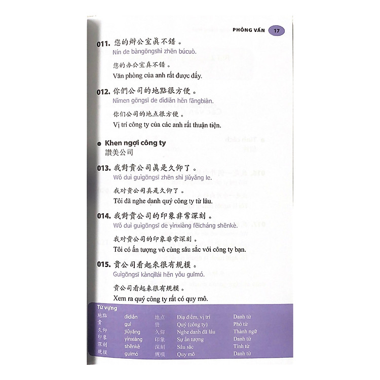600 Câu Giao Tiếp Tiếng Hoa - Công Sở - Ảnh 7