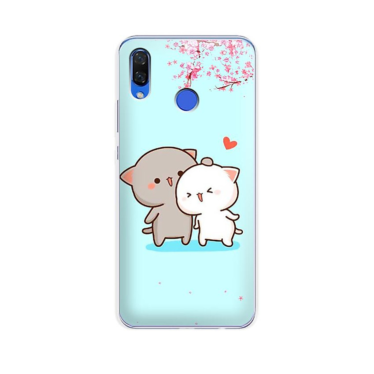 Ốp lưng điện thoại Huawei NOVA 3i - 01142 7871 CUTE15 - Silicon dẻo - Hàng Chính Hãng