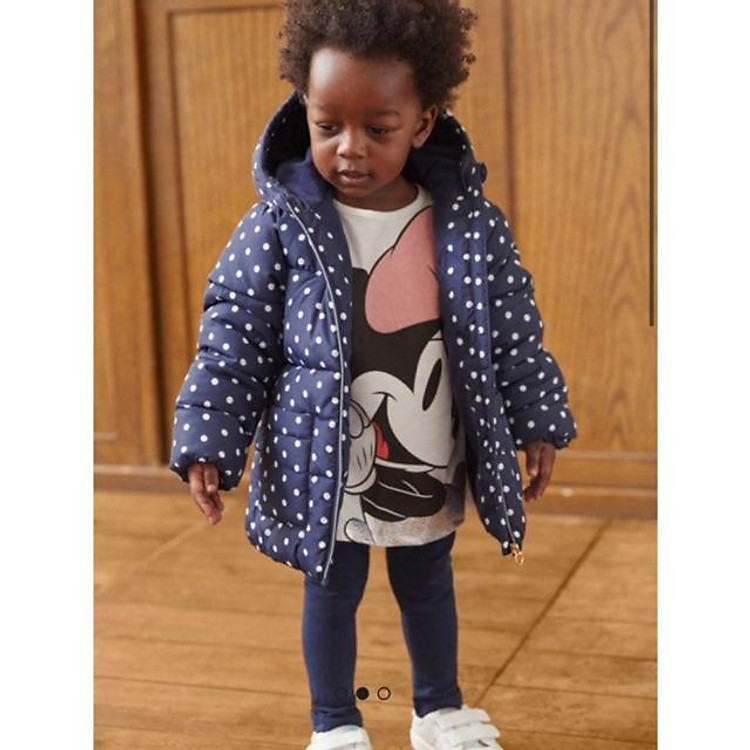 Áo phao chấm bi IFT BABY xuất xịn size 3/6m - 2/3y