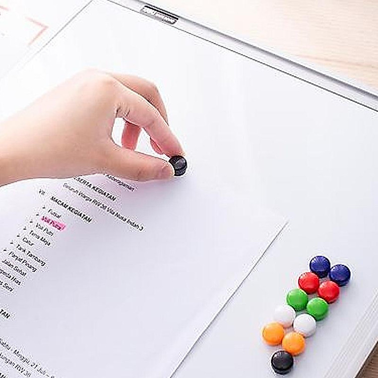 Bộ Nam Châm Gắn Bảng 20mm Deli 7824 (2 chiếc) - Ảnh 4