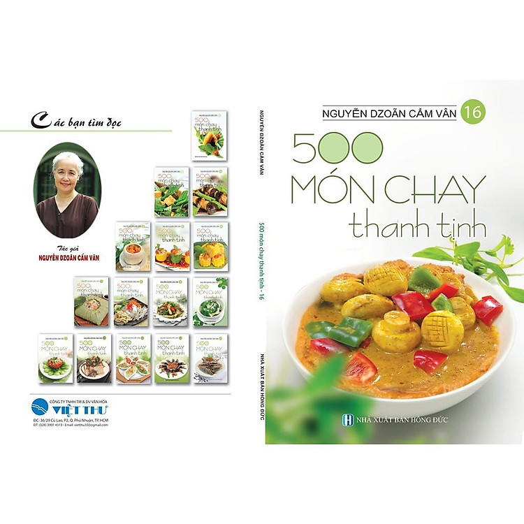 Trọn Bộ 500 M&oacute;n Chay Thanh Tịnh - Nguyễn Dzo&atilde;n Cẩm V&acirc;n - Ảnh 3