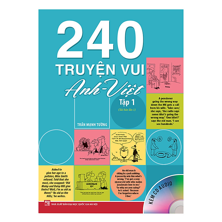 240 Truyện Vui Anh – Việt – Tập 1 (Tái Bản 2019)