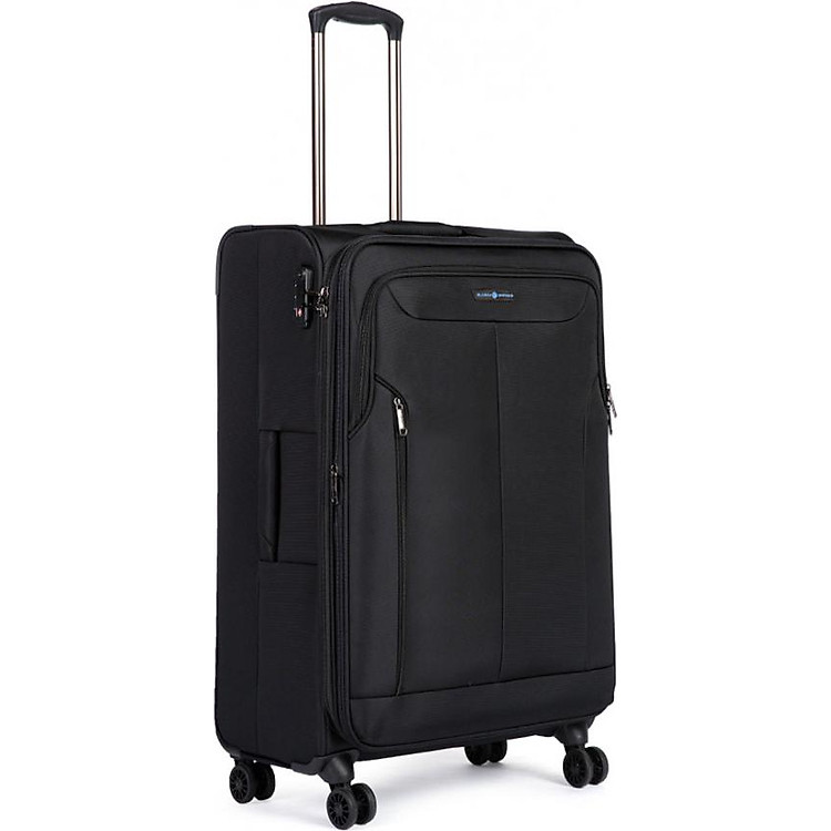 Vali vải dù siêu nhẹ Glossy Diamond GD118 (28 inch) – Đen