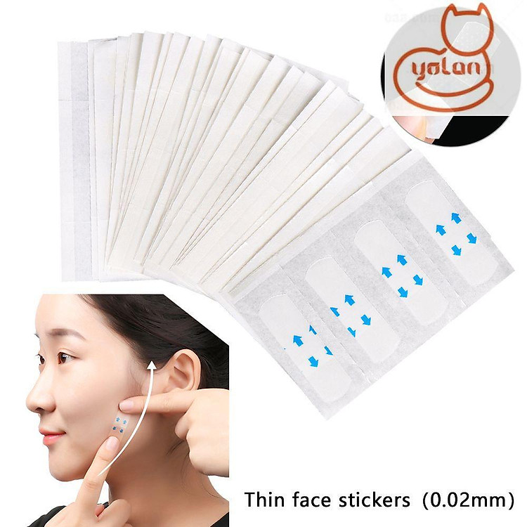 (Hàng Mới Về) Miếng Dán Nâng Cơ Mặt Trong Suốt Siêu Bền Tiện Dụng