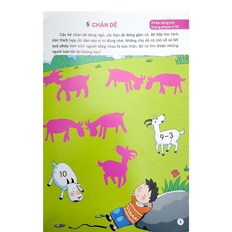 Bóc Dán Hình Thông Minh Phát Triển Khả Năng Tư Duy Toán Học IQ EQ CQ (Quyển 5) - Ảnh 3