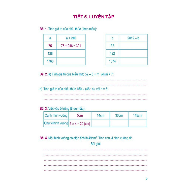 Vở Bài Tập Toán Nâng Cao Lớp 4 Quyển 1 - Ảnh 6