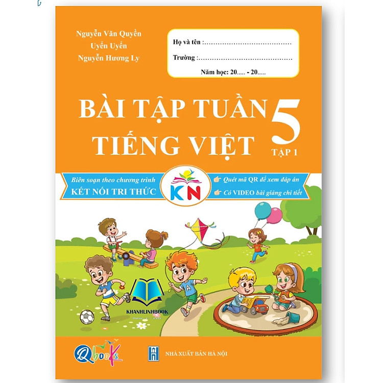 Sách - Bài Tập Tuần Tiếng Việt 5 - Tập 1 + 2 (Kết Nối)