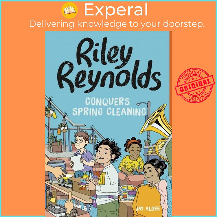 Sách - Riley Reynolds Conquers Spring Cleaning by Jay Albee (UK edition, paperback)
