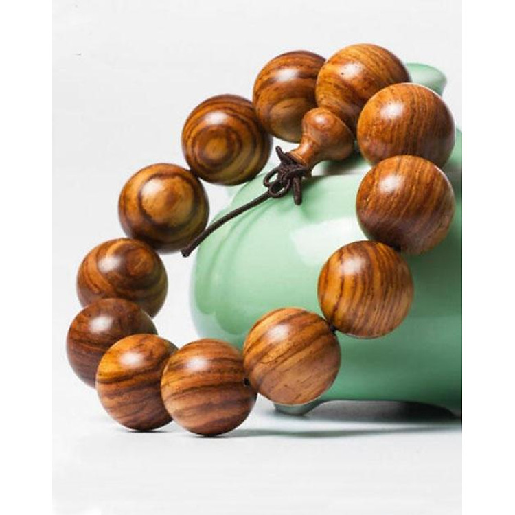 Vòng đeo tay gỗ Huỳnh đàn-Sưa đỏ