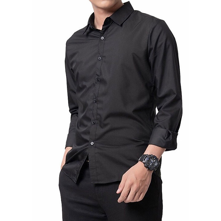 Áo Sơ mi Nam Dài Tay Công Sở, Chất Liệu Chống Nhăn Cao Cấp