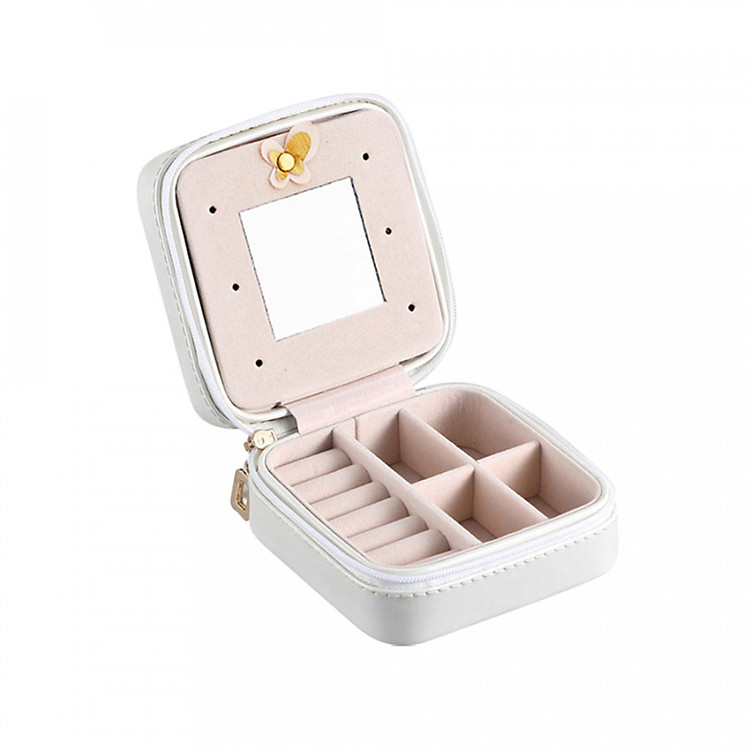 Hộp Đựng Đồ Trang Sức Du Lịch Nhỏ (10 x 10 x 5.5cm)