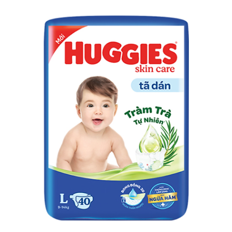 Tham Khảo tại ConCung: Tã dán Huggies Skincare Jumbo L40 , nhận ngay nhiều Ưu đãi