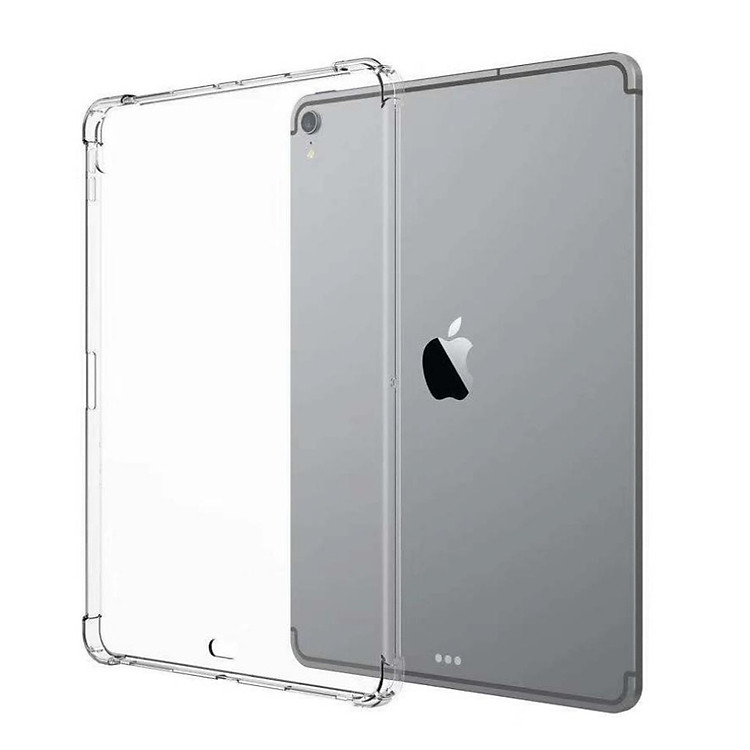 Ốp lưng dẻo màu trong suốt chống va đập 4 góc cho iPad Pro 11 inch 2018