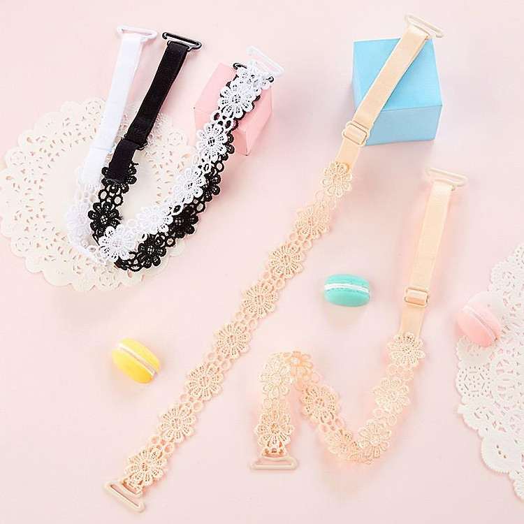 Dây Áo Ngực Họa Tiết Hoa Xinh Xắn Dễ Thương _ PK180 - S3