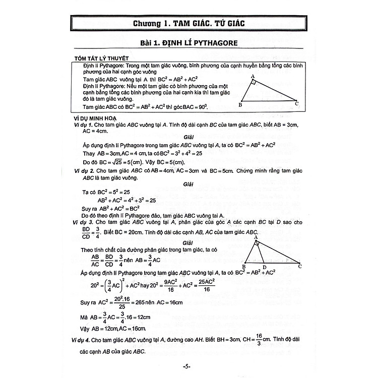 Bài Tập Cơ Bản Và Nâng Cao Toán 8 - Tập 2 - Ảnh 7
